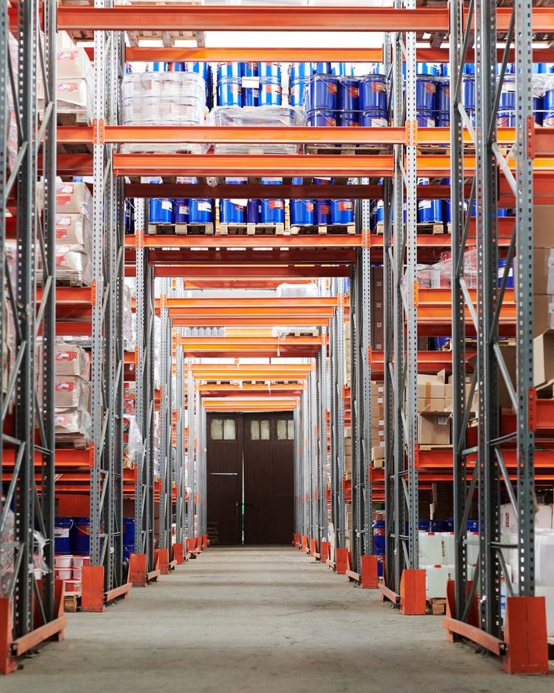 Product inventory inside a retail partner location
